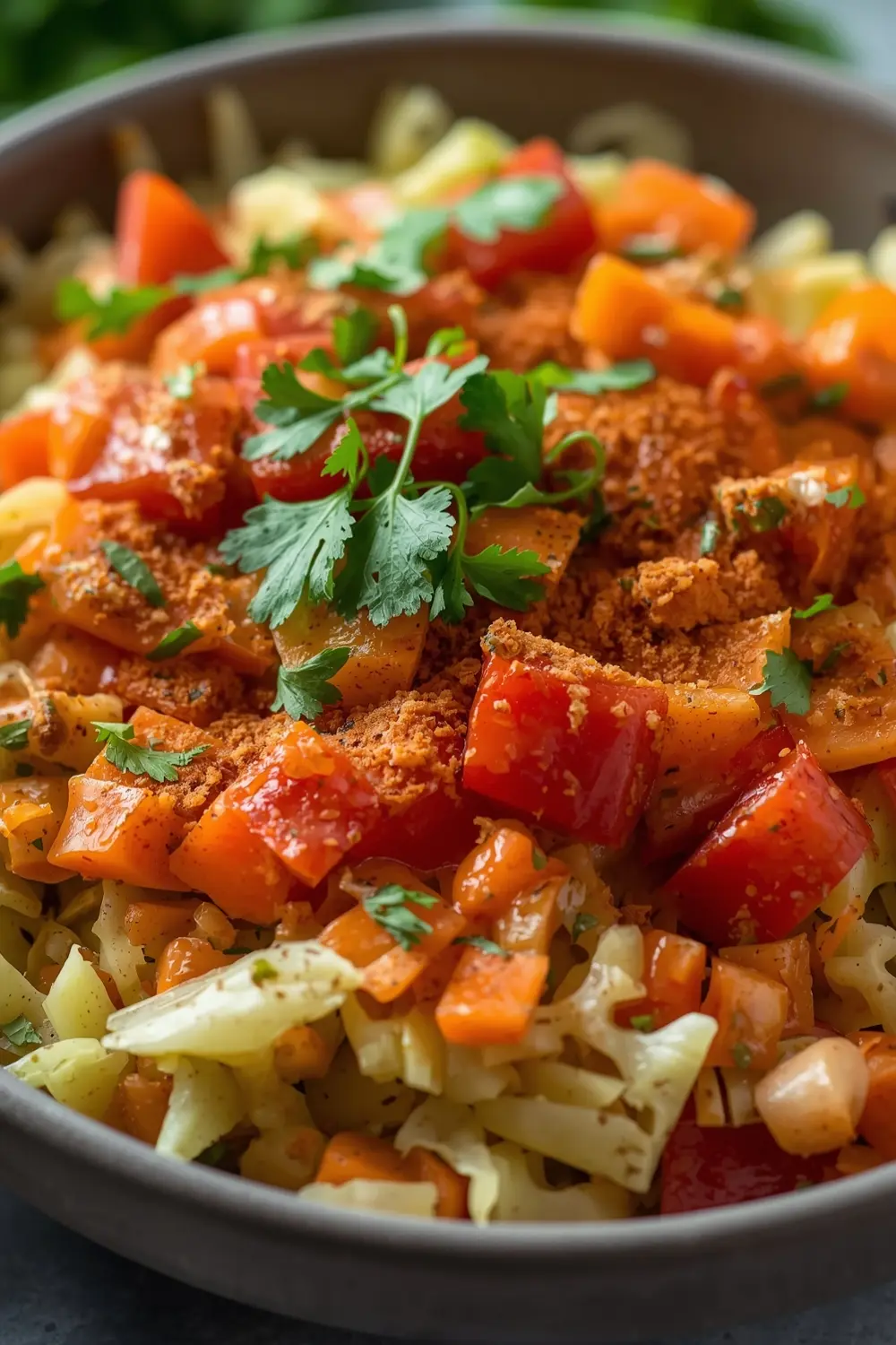 Ethiopian spiced cabbage