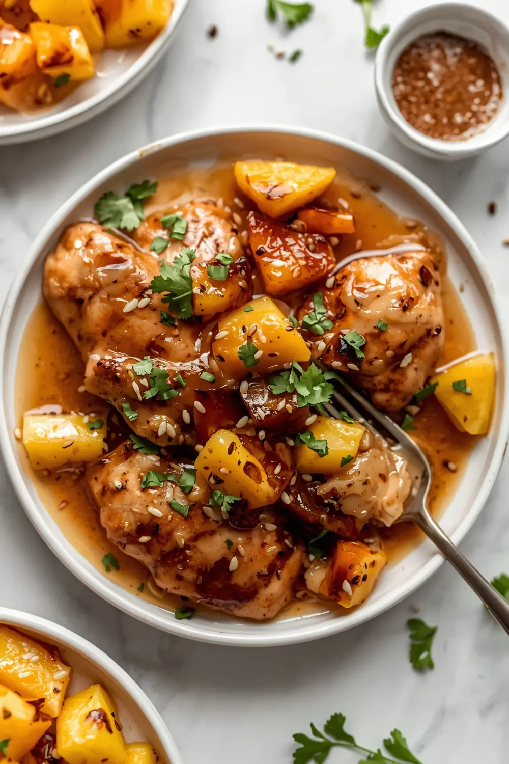 Hawaiian grilled chicken pineapple