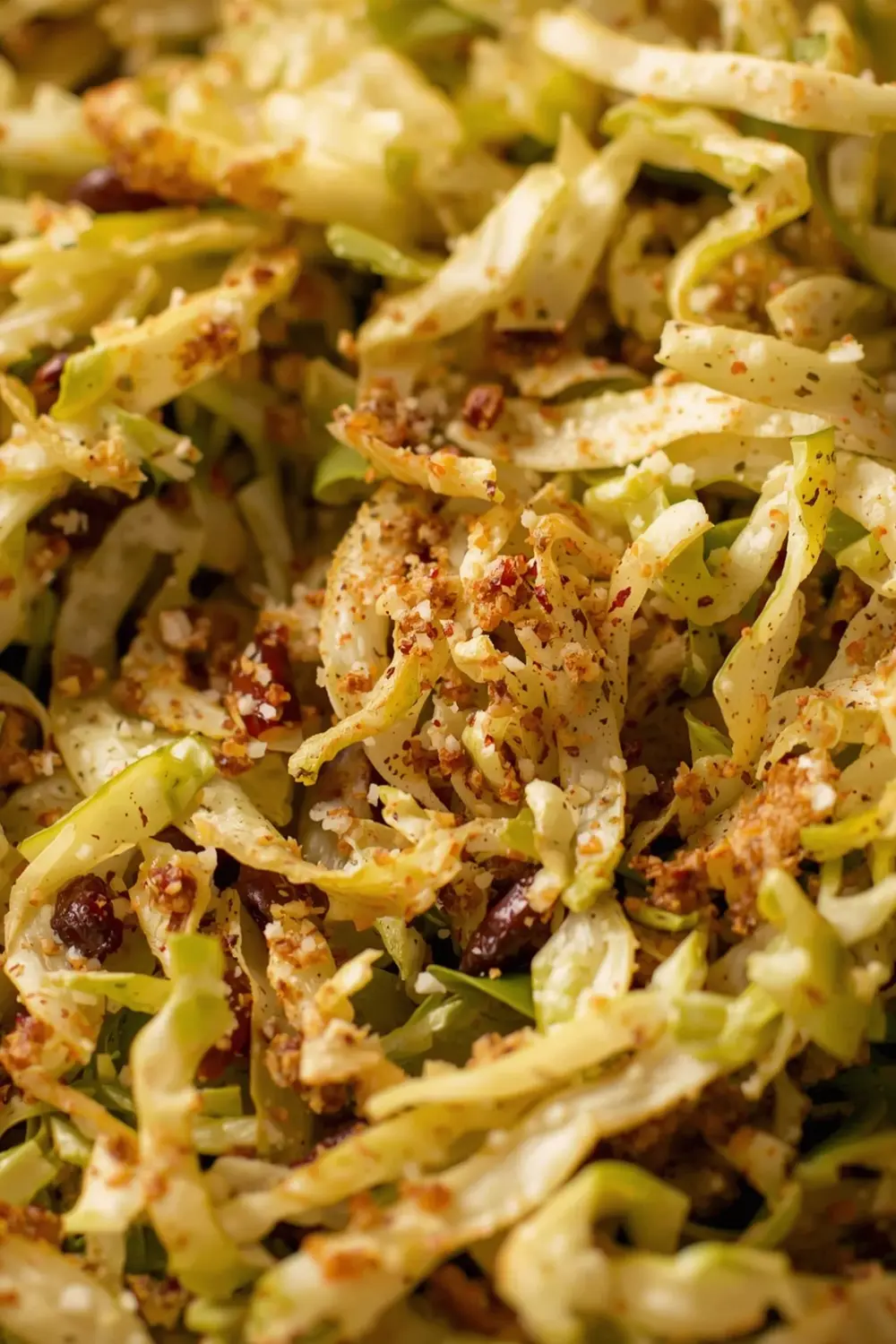 air fryer cabbage chips