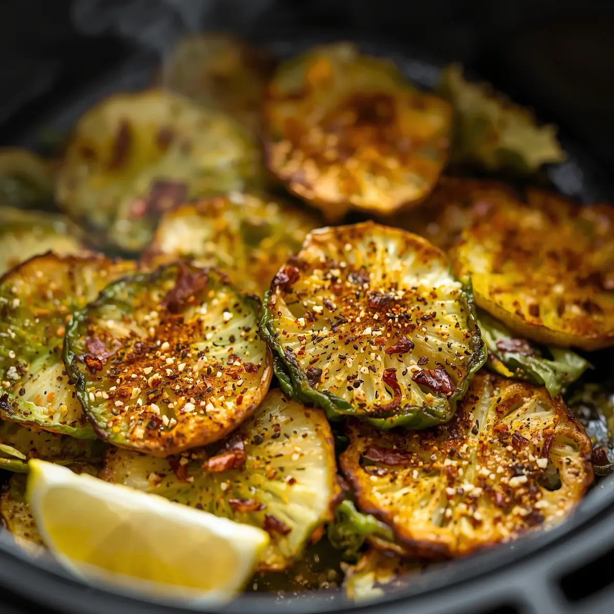 Cooking instructions for air fryer cabbage chips