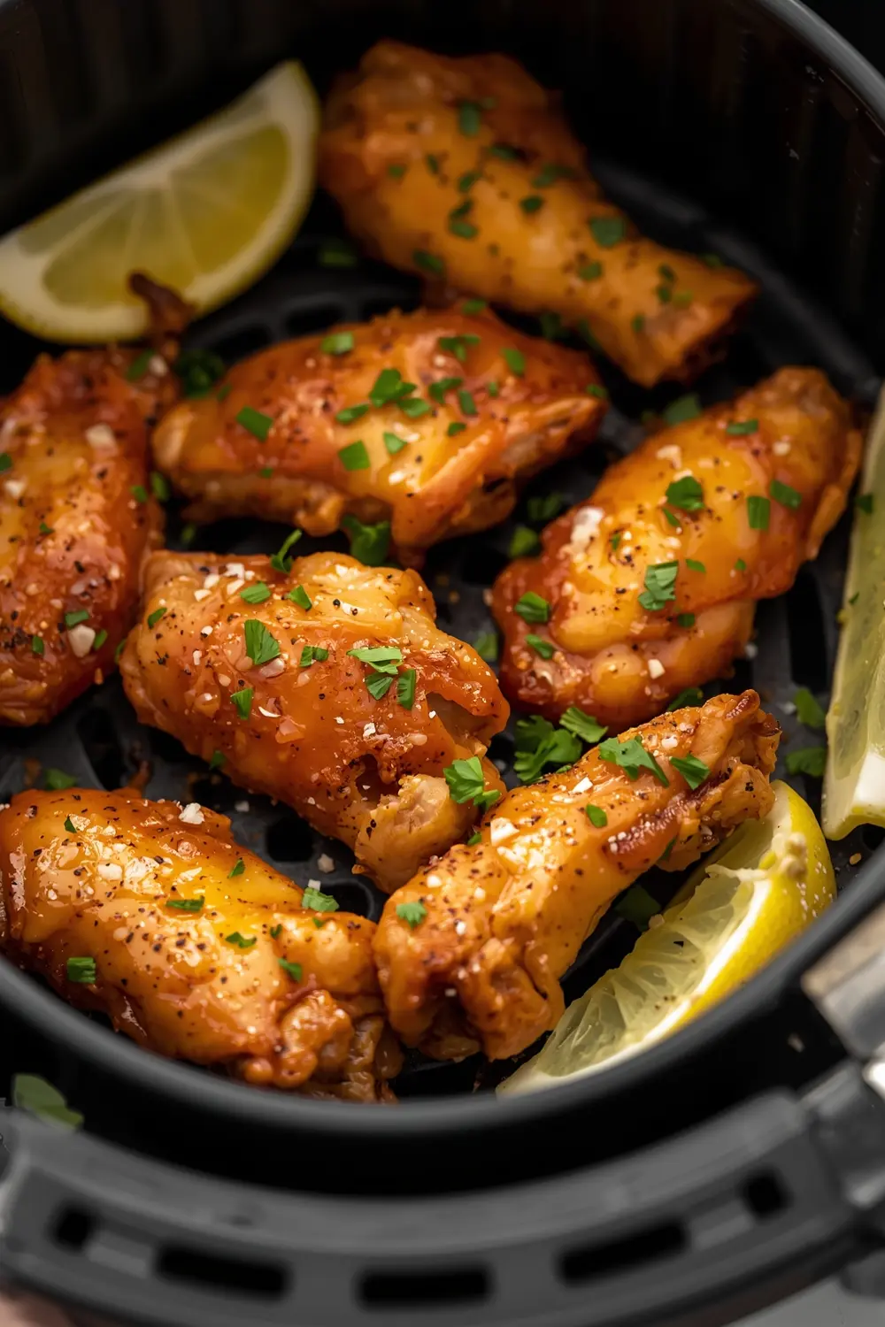 air fryer chicken wings summer