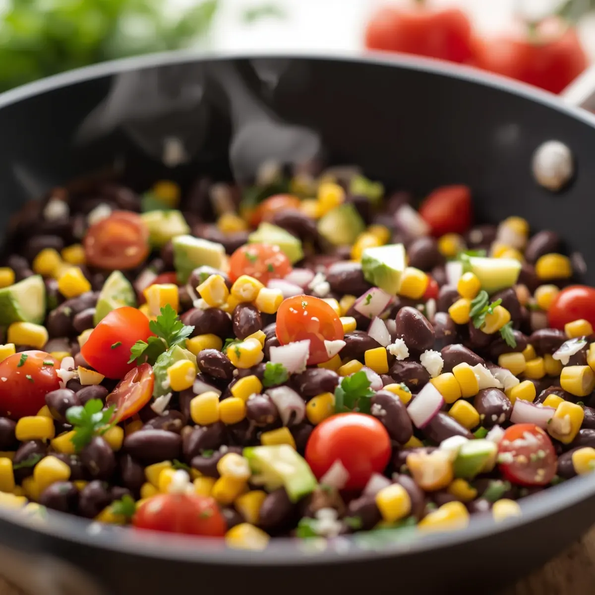 Cooking instructions for bean and corn salad summer