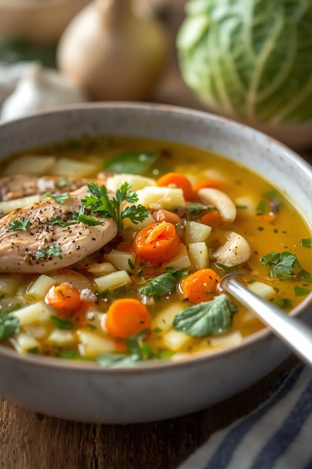 cabbage detox soup