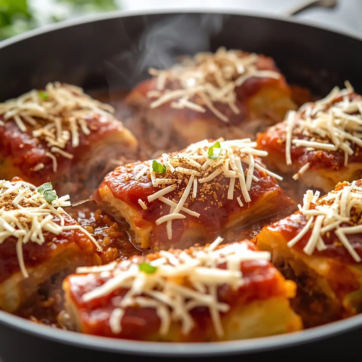 Cooking instructions for cabbage roll casserole