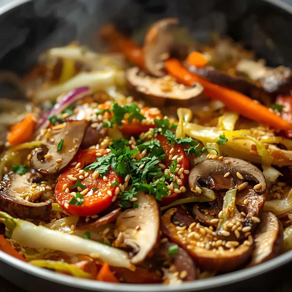 Cooking instructions for cabbage stir fry garlic