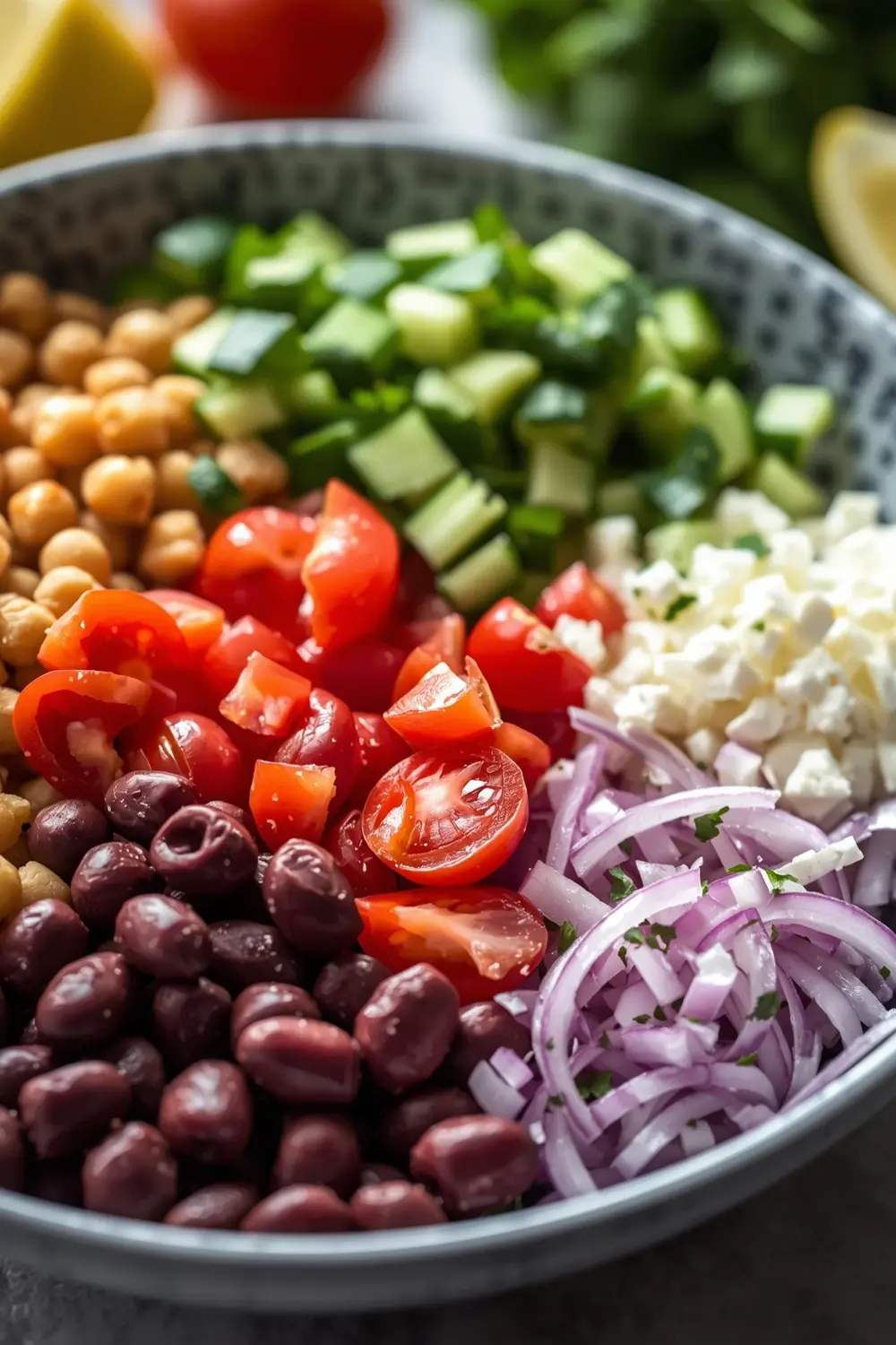 chickpea salad summer