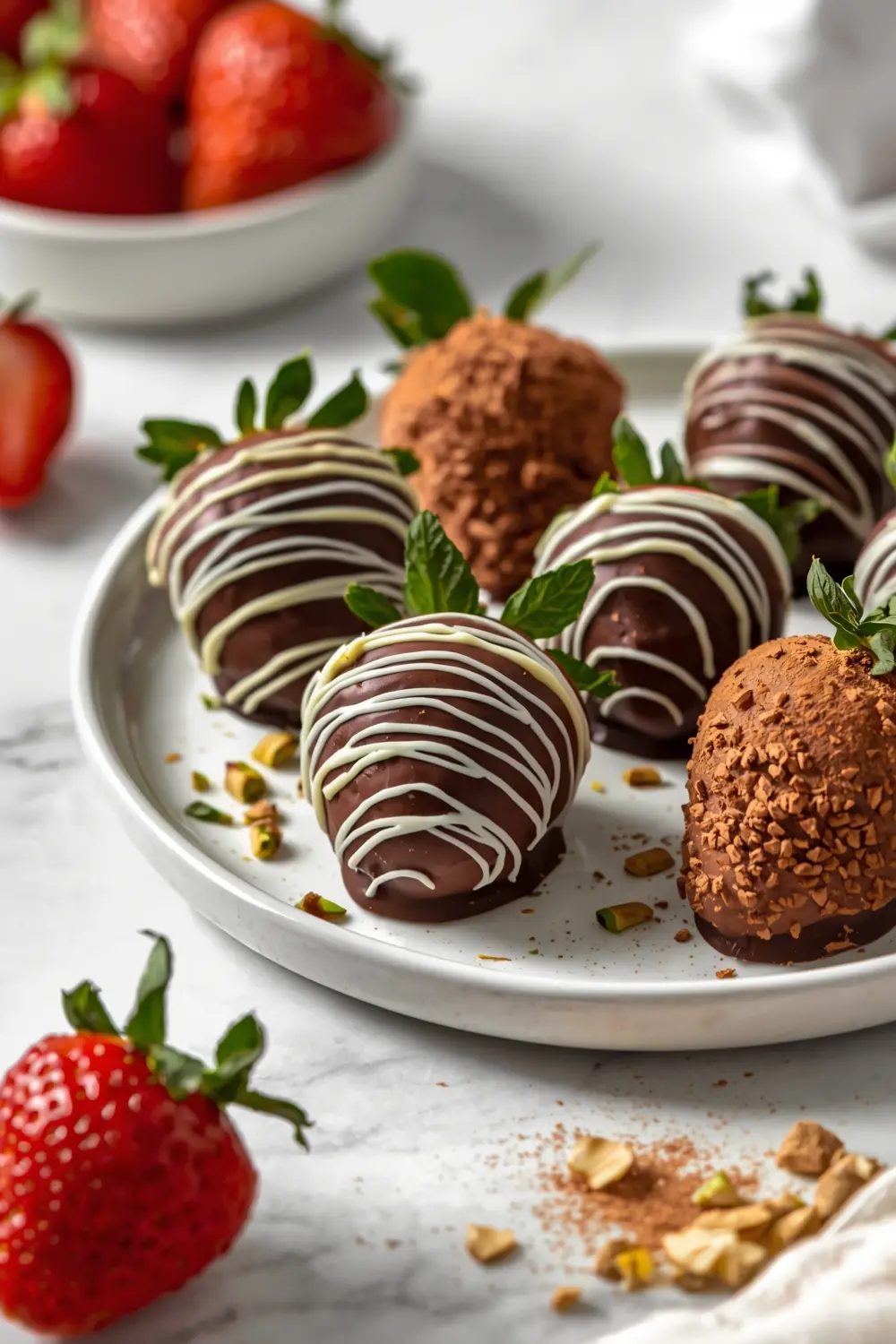chocolate covered strawberries