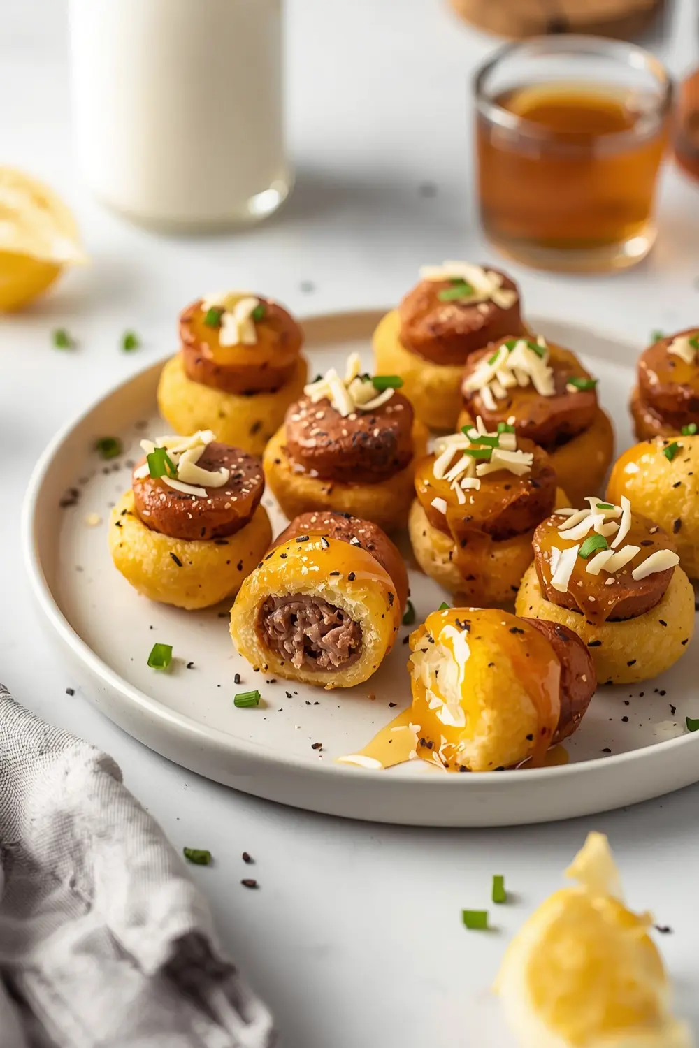 corn dog bites beef