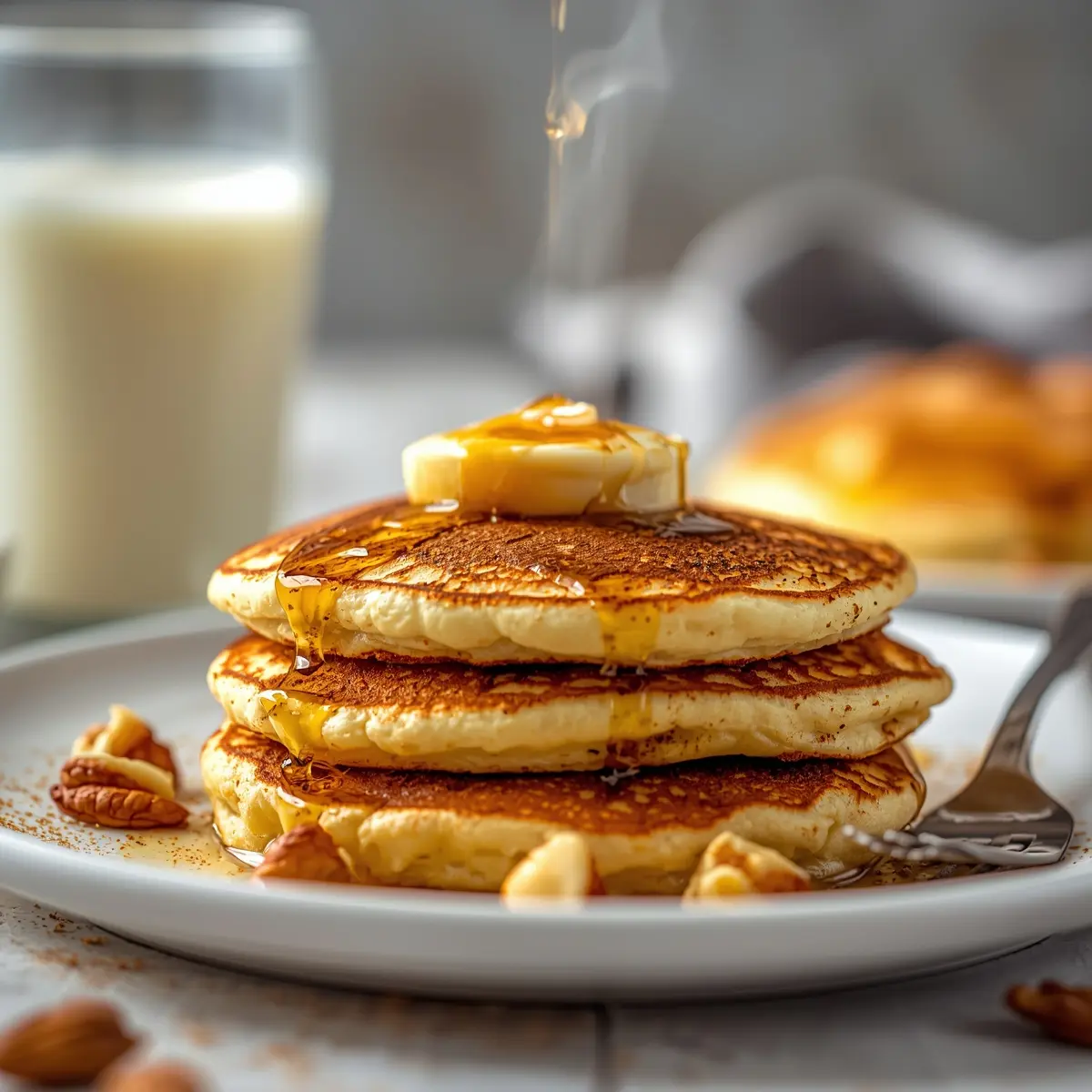 Cooking instructions for cottage cheese pancakes