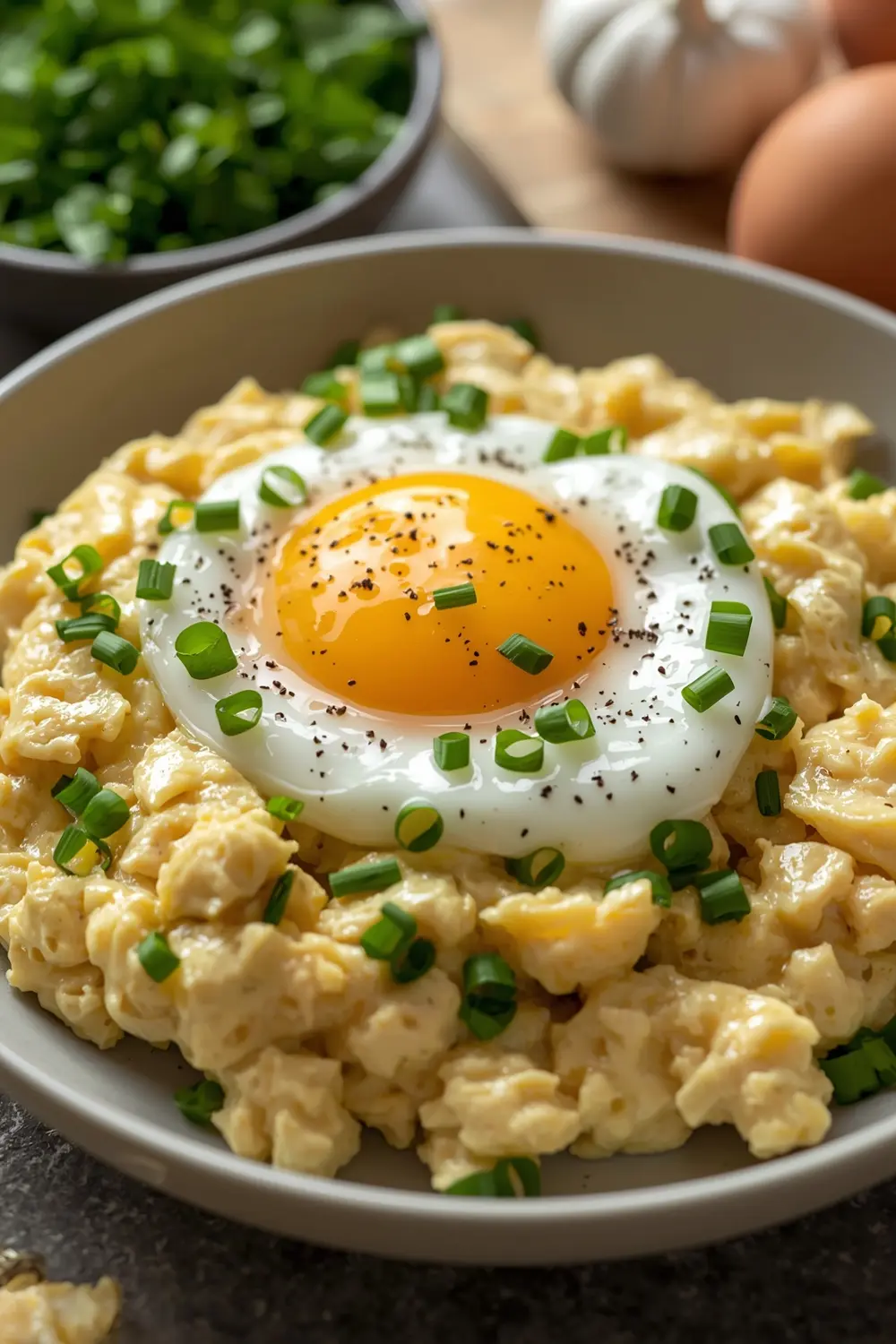 cottage cheese scrambled eggs