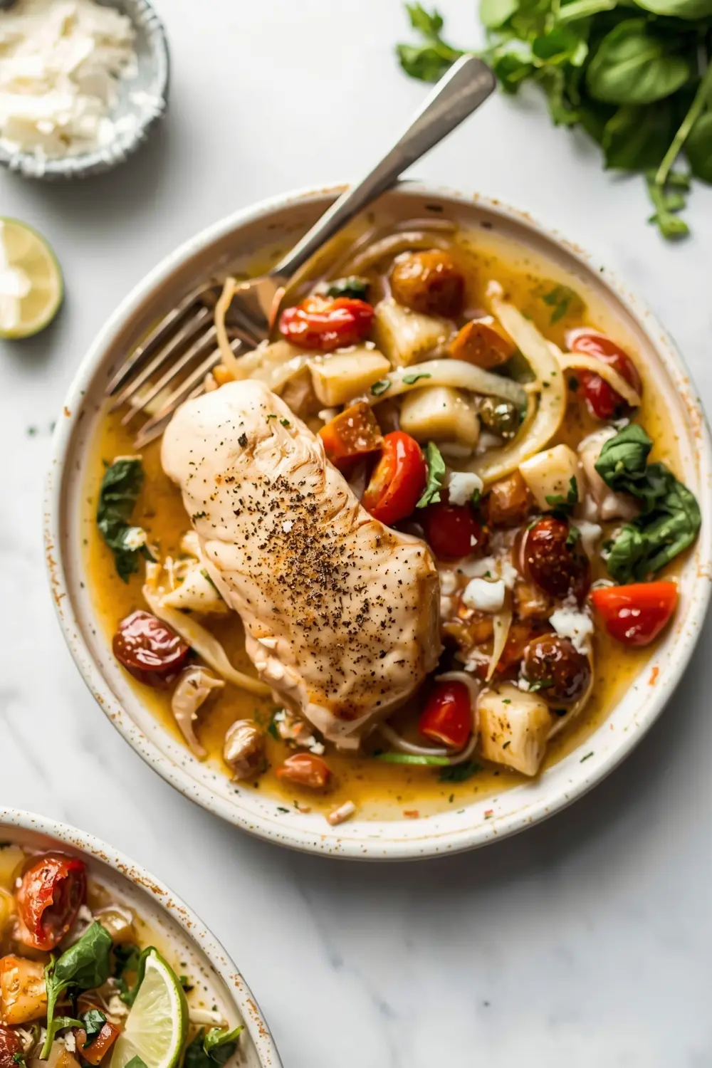 creamy tuscan chicken one pan