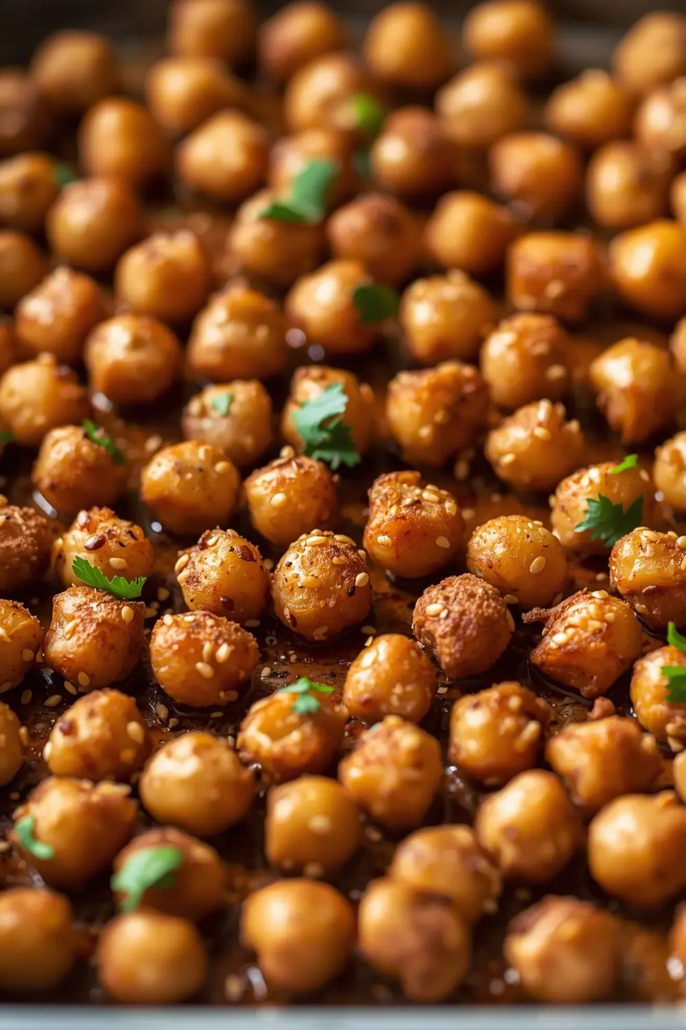 crispy roasted chickpeas