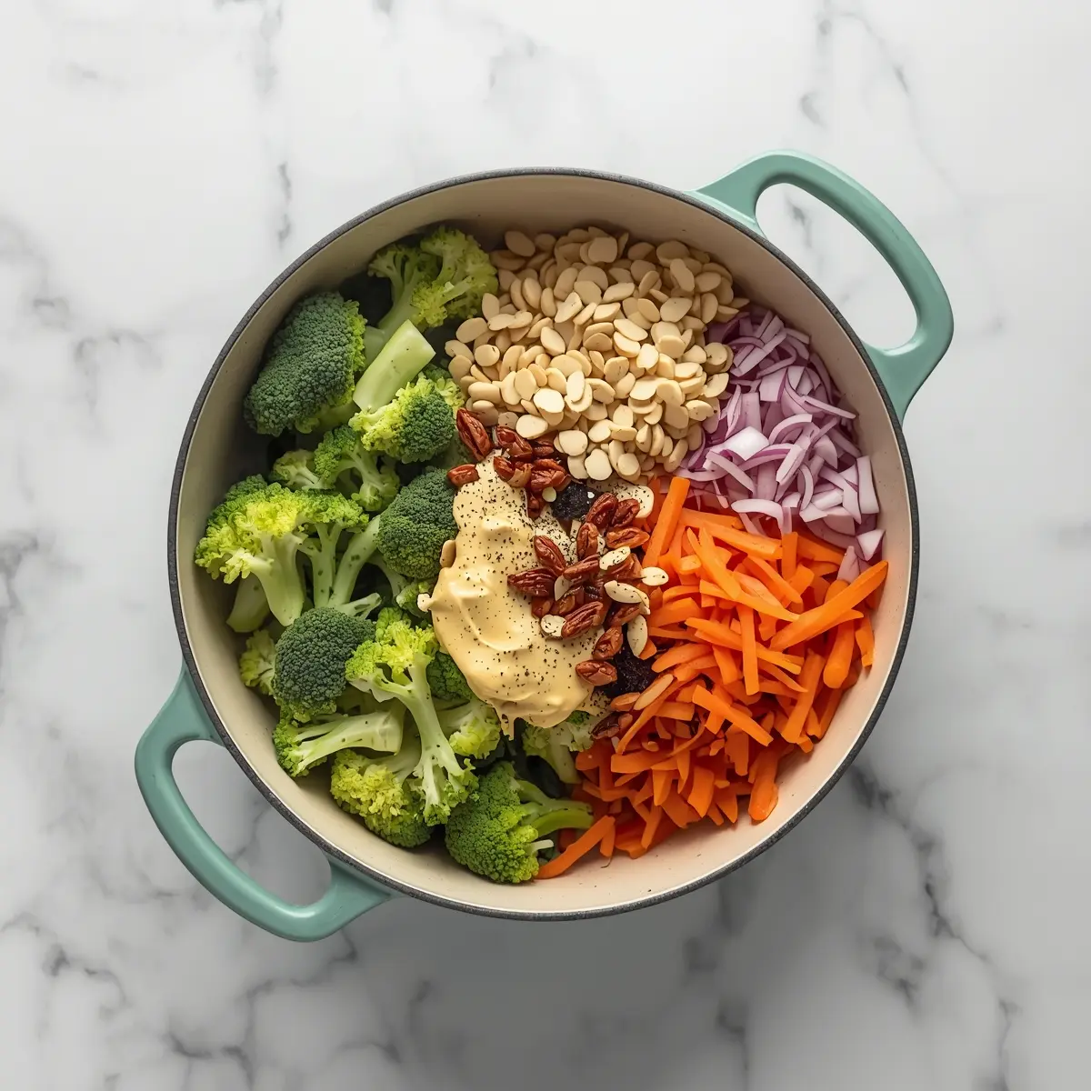 Cooking instructions for crunchy broccoli salad potluck