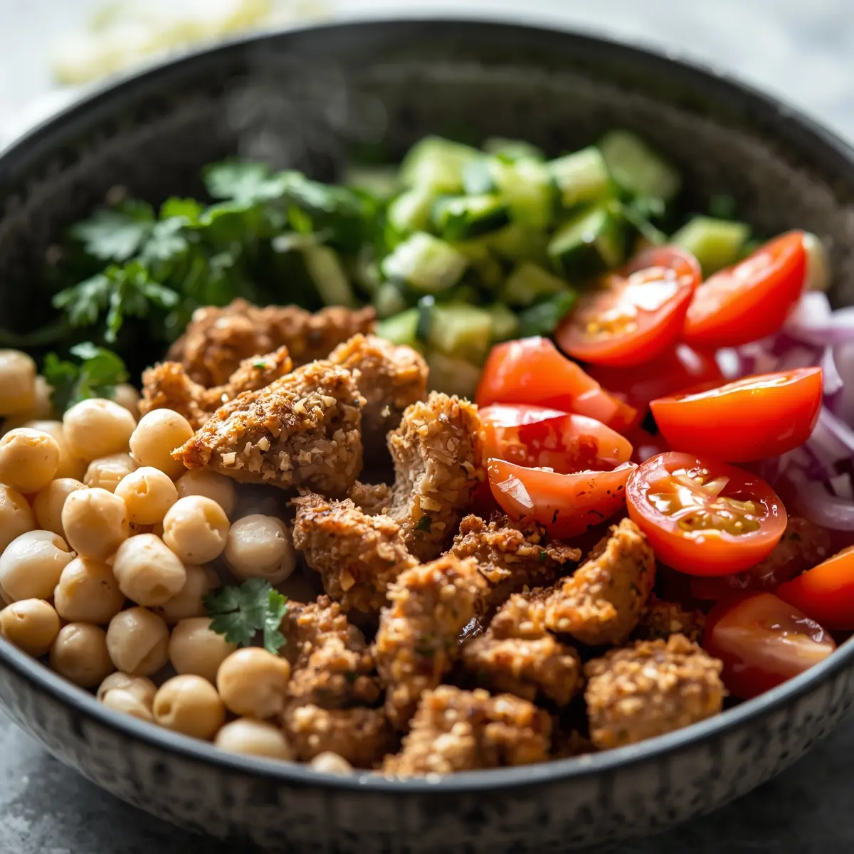 Cooking instructions for falafel bowl summer