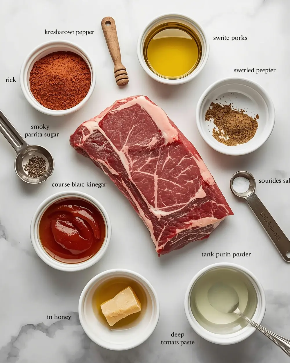 Ingredients for fall off bone beef ribs oven