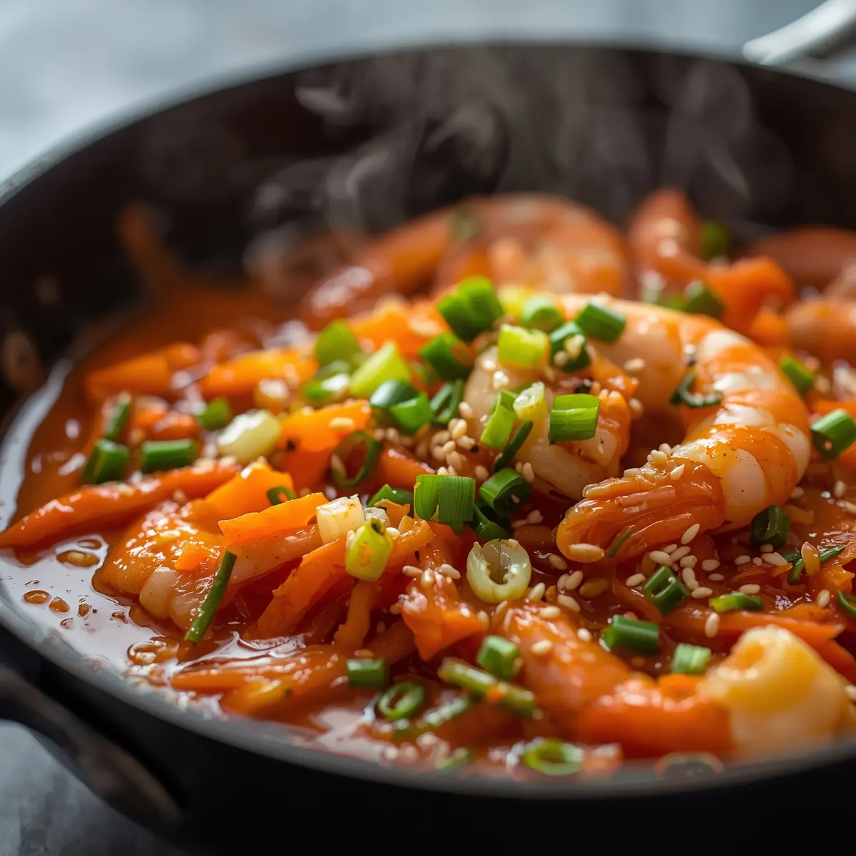 Cooking instructions for fermented cabbage kimchi