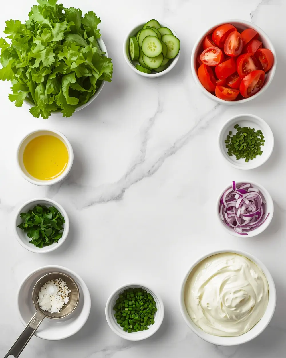 Ingredients for green goddess salad trending
