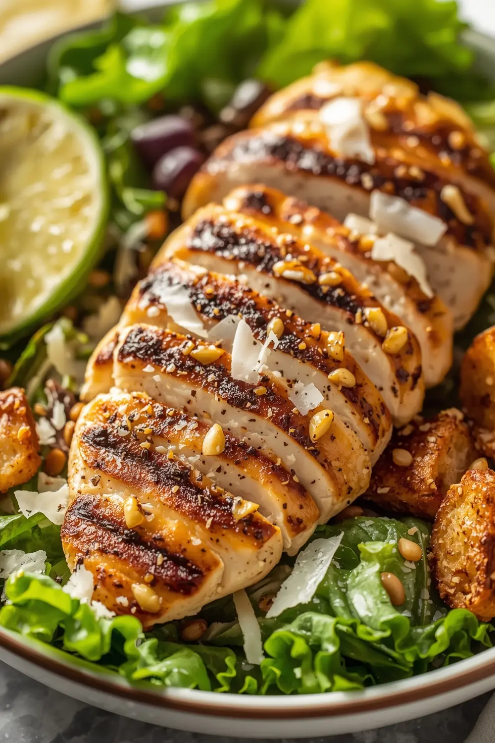 grilled chicken Caesar salad