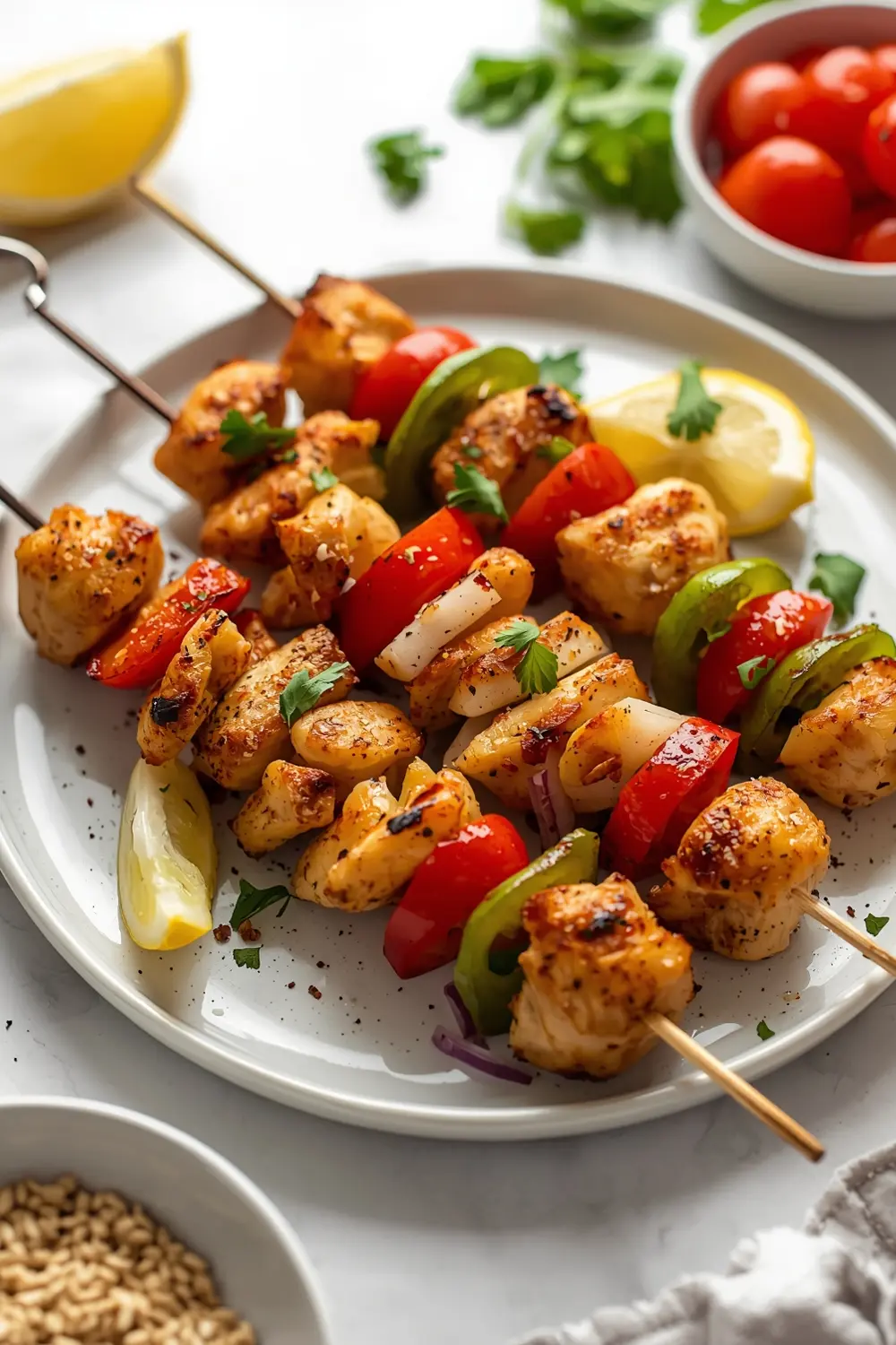 grilled chicken kabobs