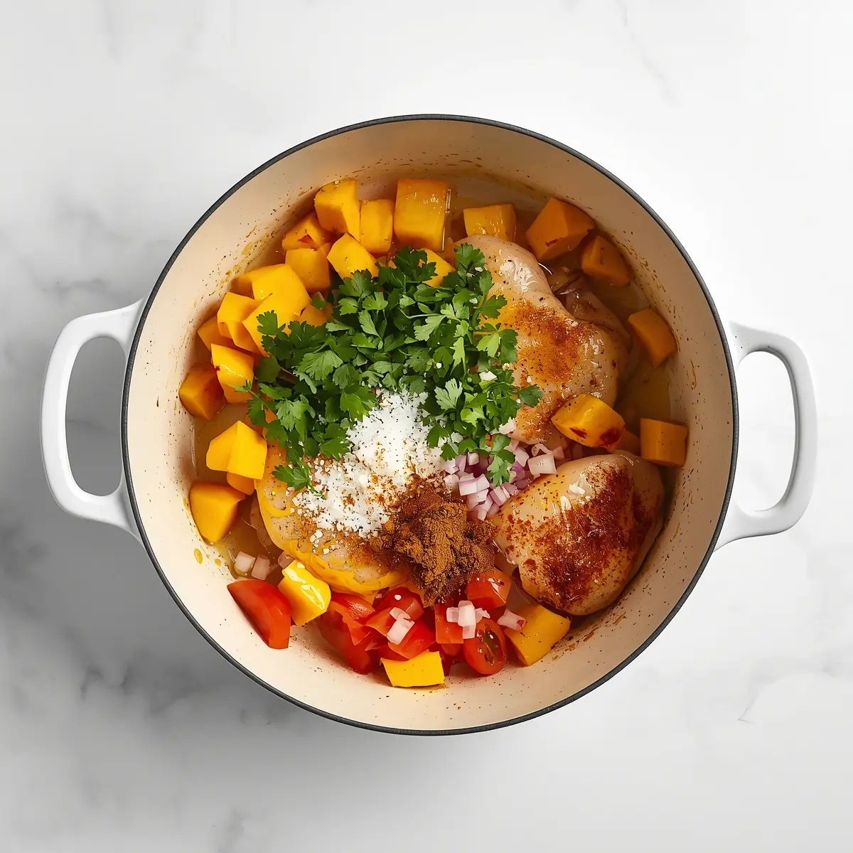 Cooking instructions for grilled chicken mango salsa