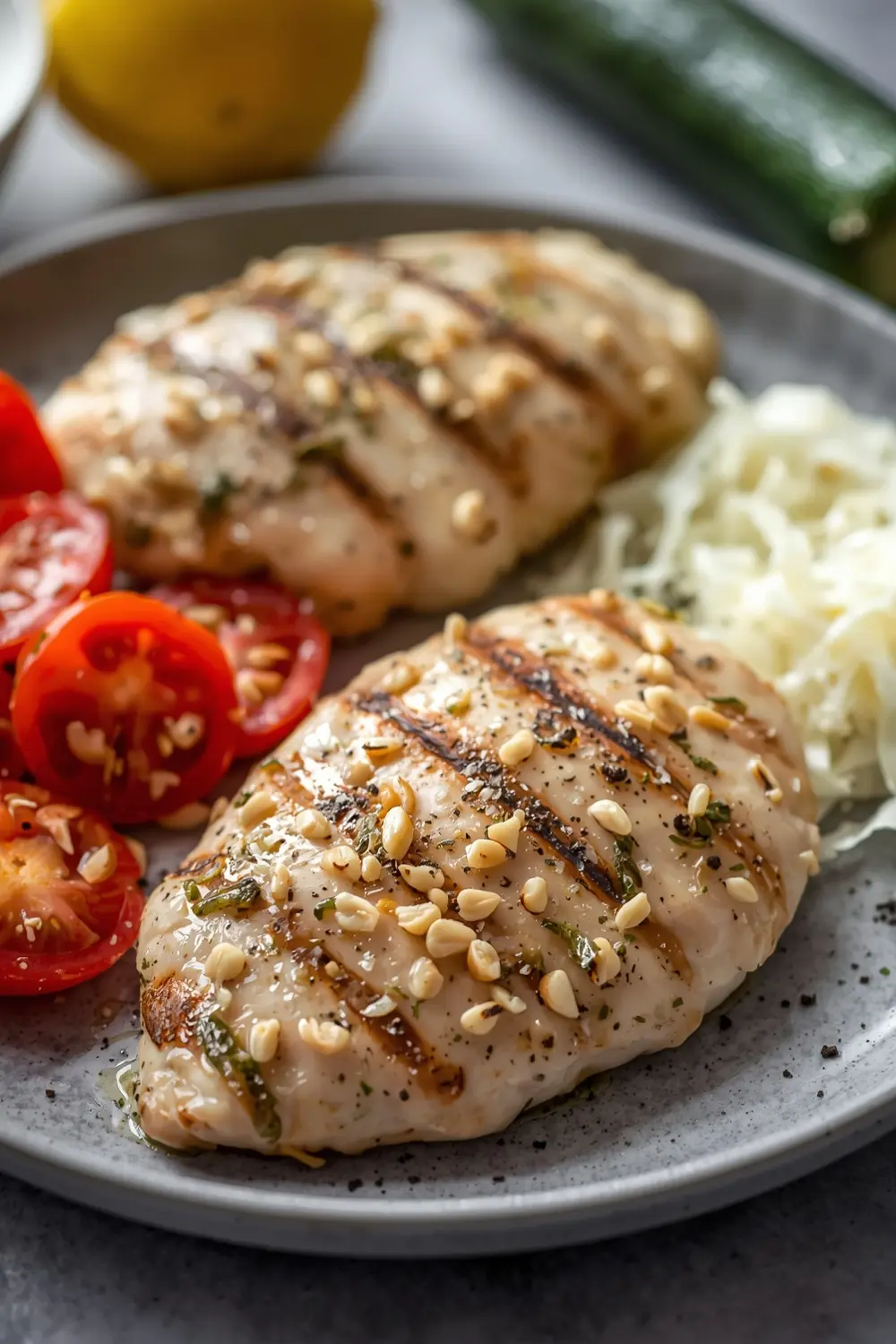 grilled chicken pesto