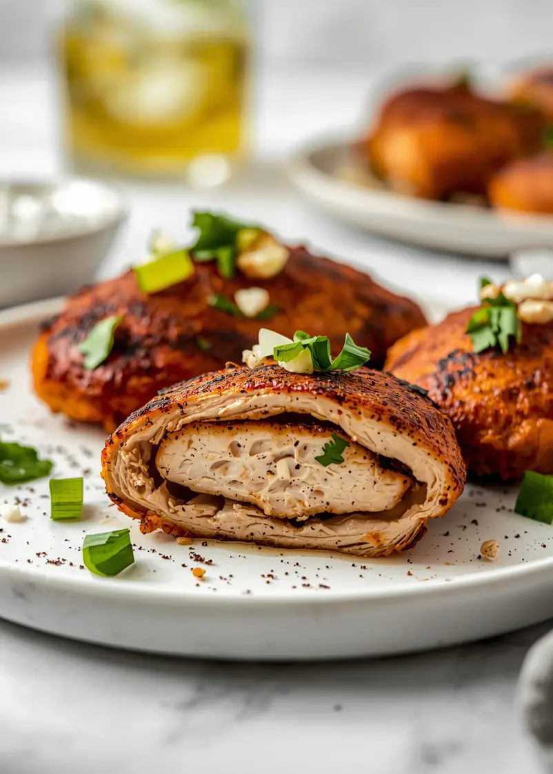 grilled chicken shawarma ready to serve