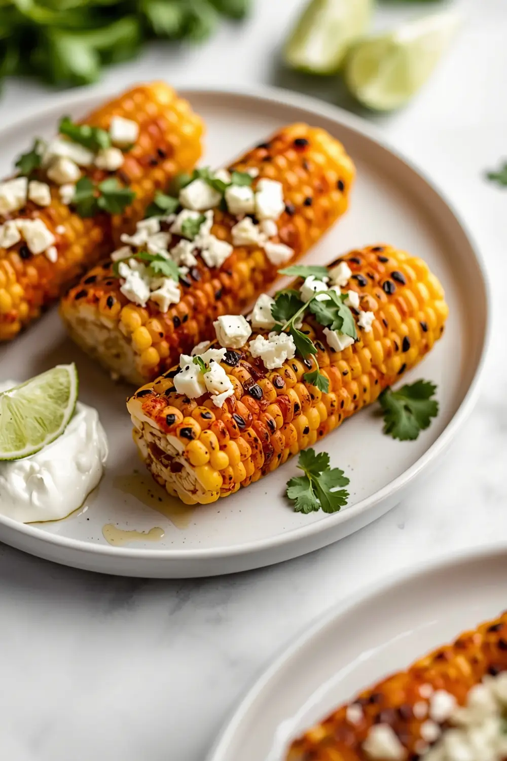 grilled corn elotes Mexican