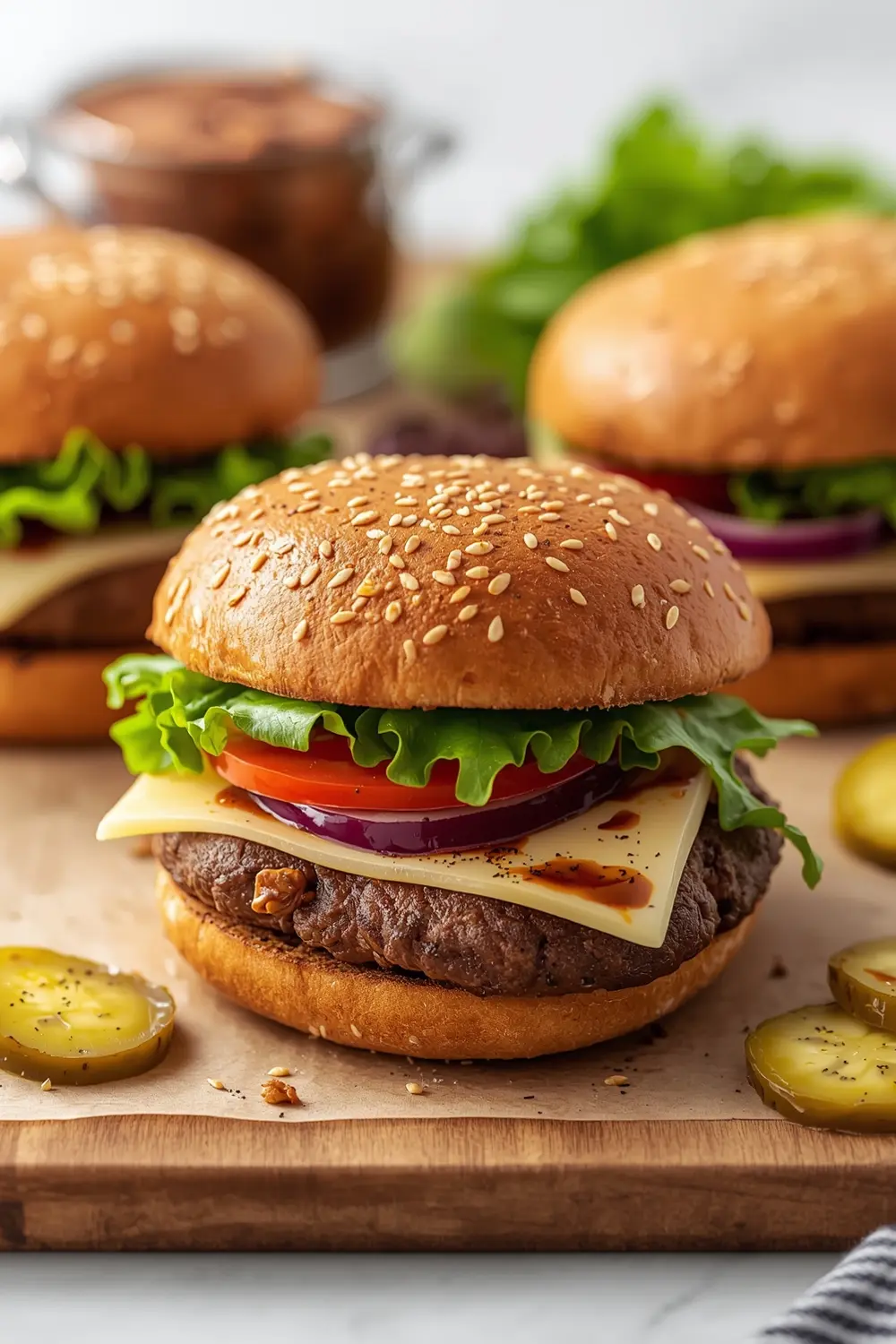 grilled portobello burger