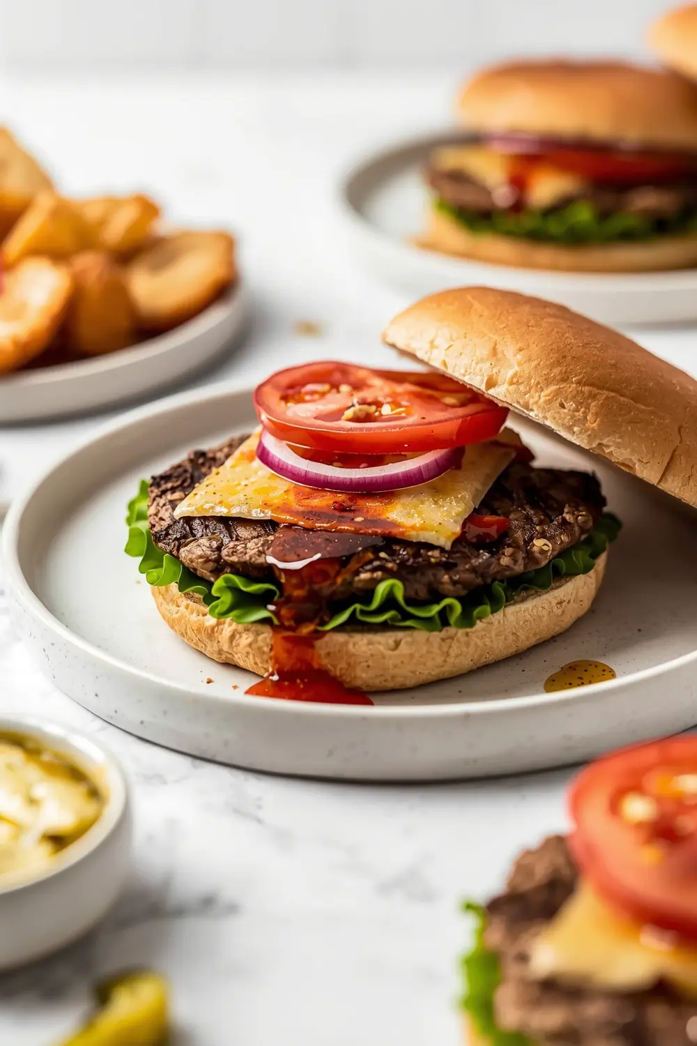grilled portobello burger