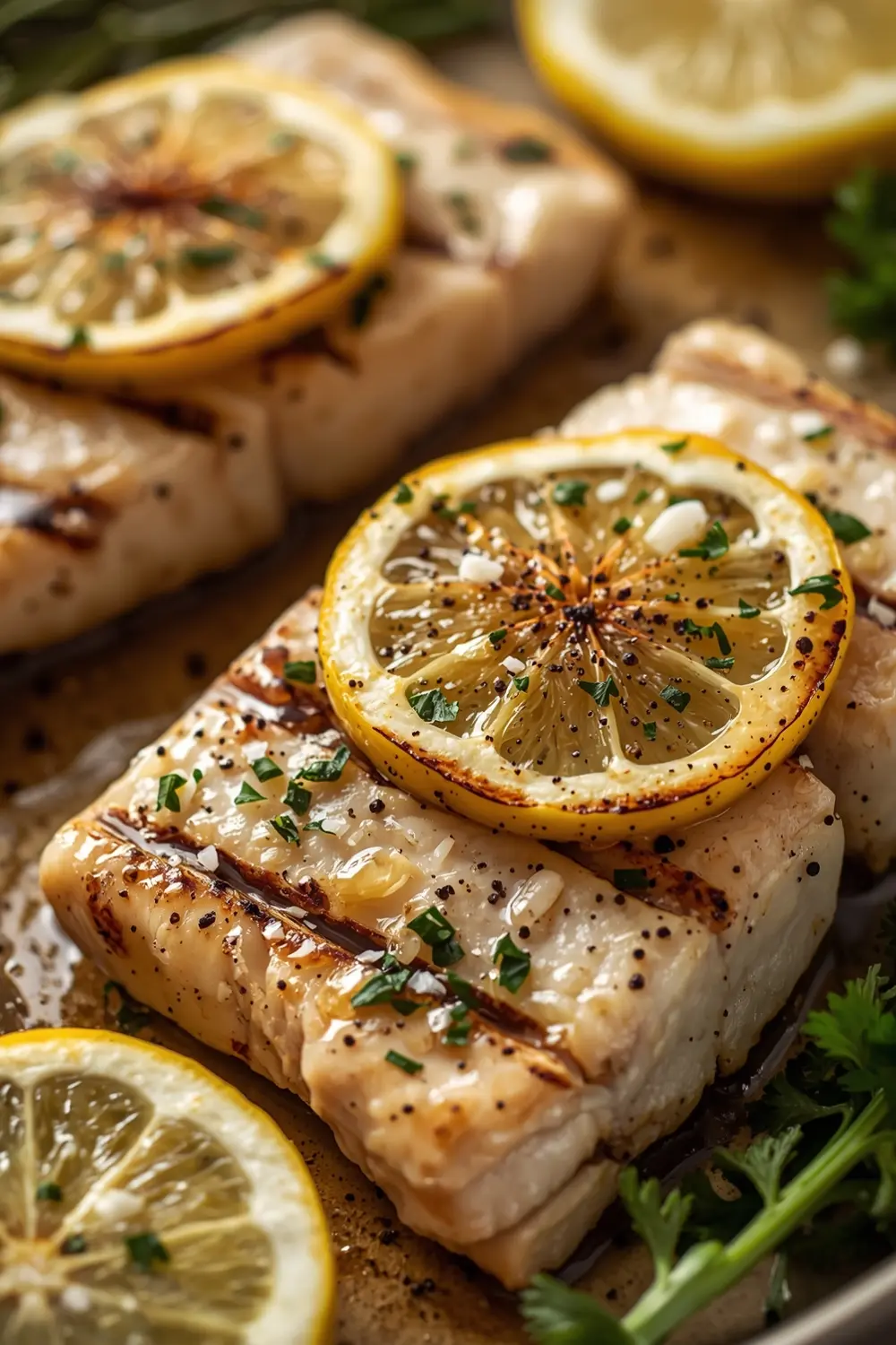 grilled swordfish lemon