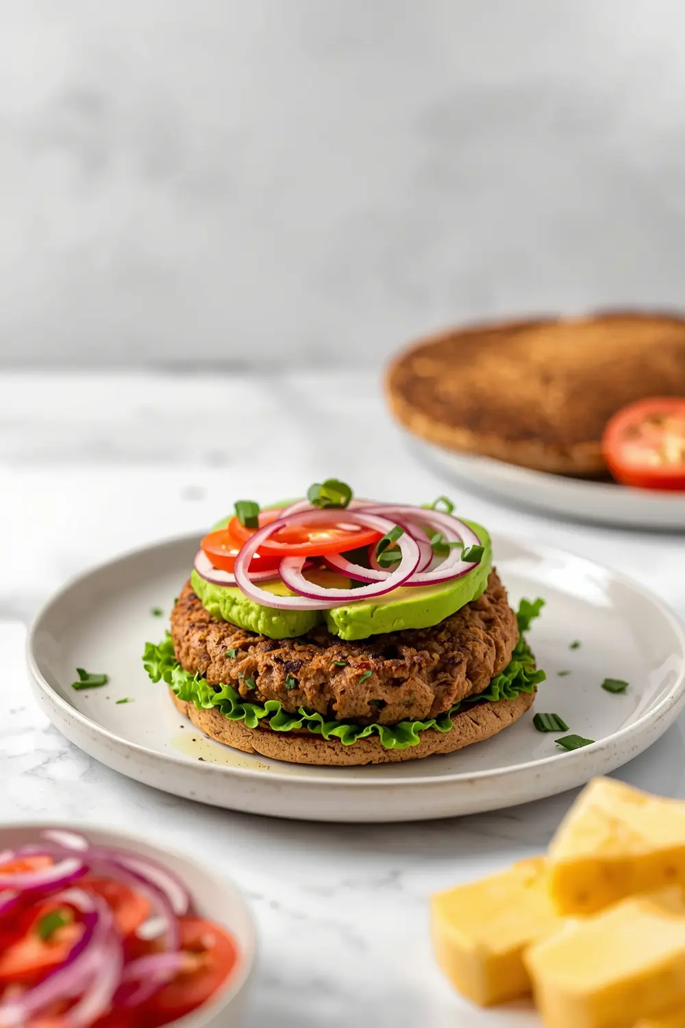 grilled turkey burger avocado