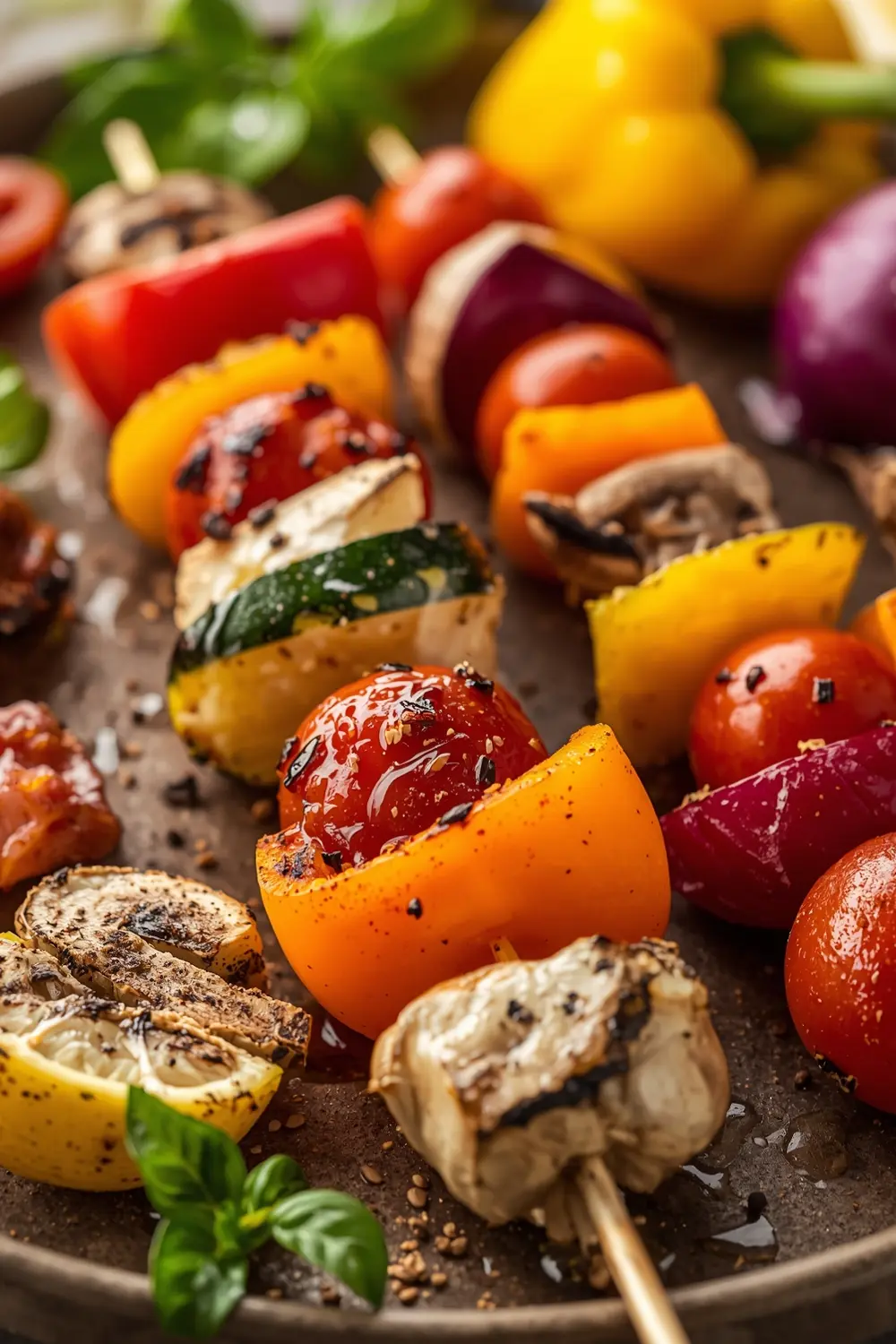 grilled veggie kabobs summer