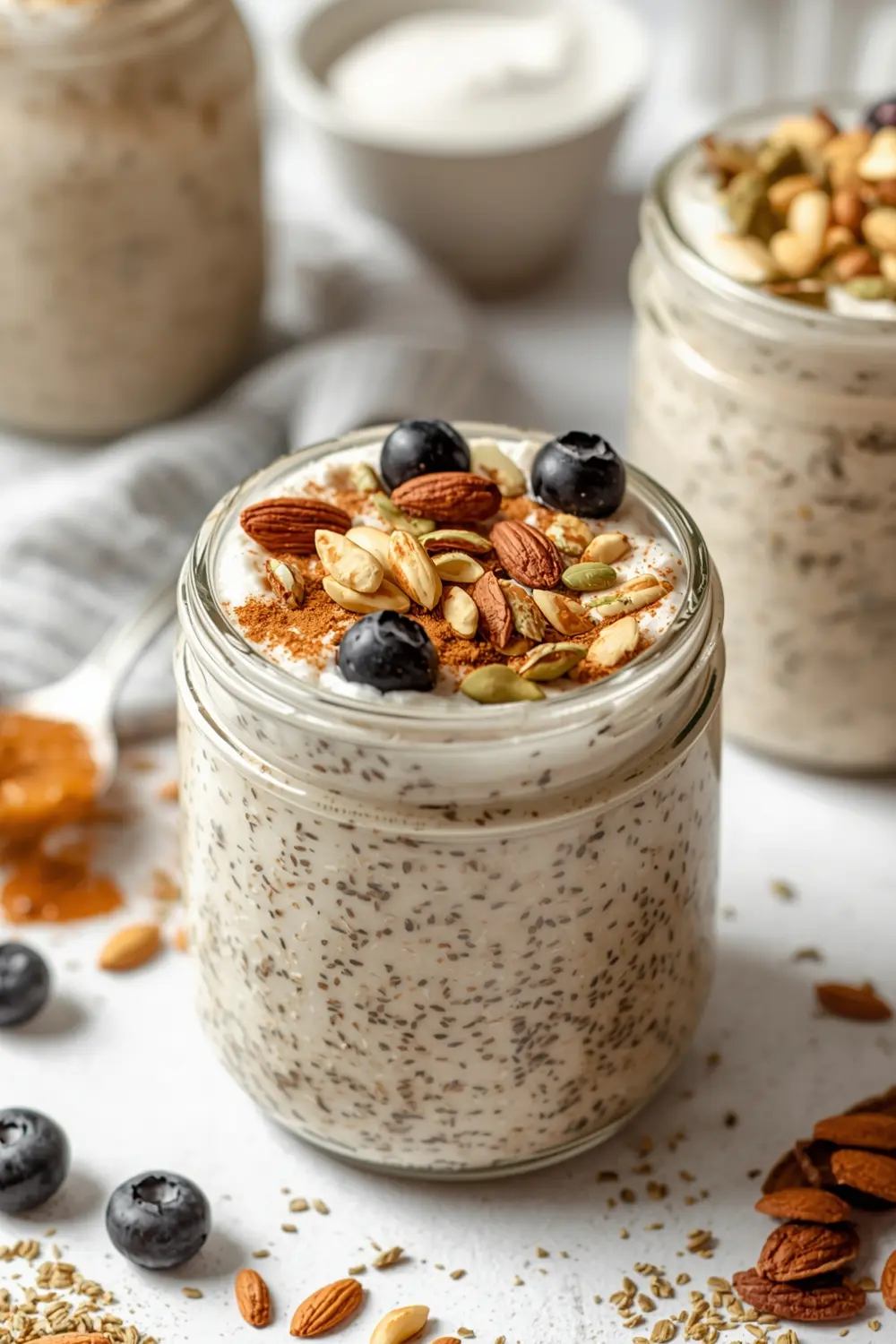 high protein overnight oats