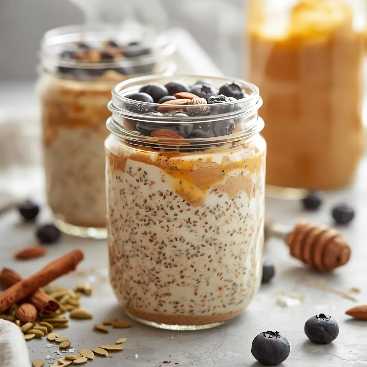 Cooking instructions for high protein overnight oats