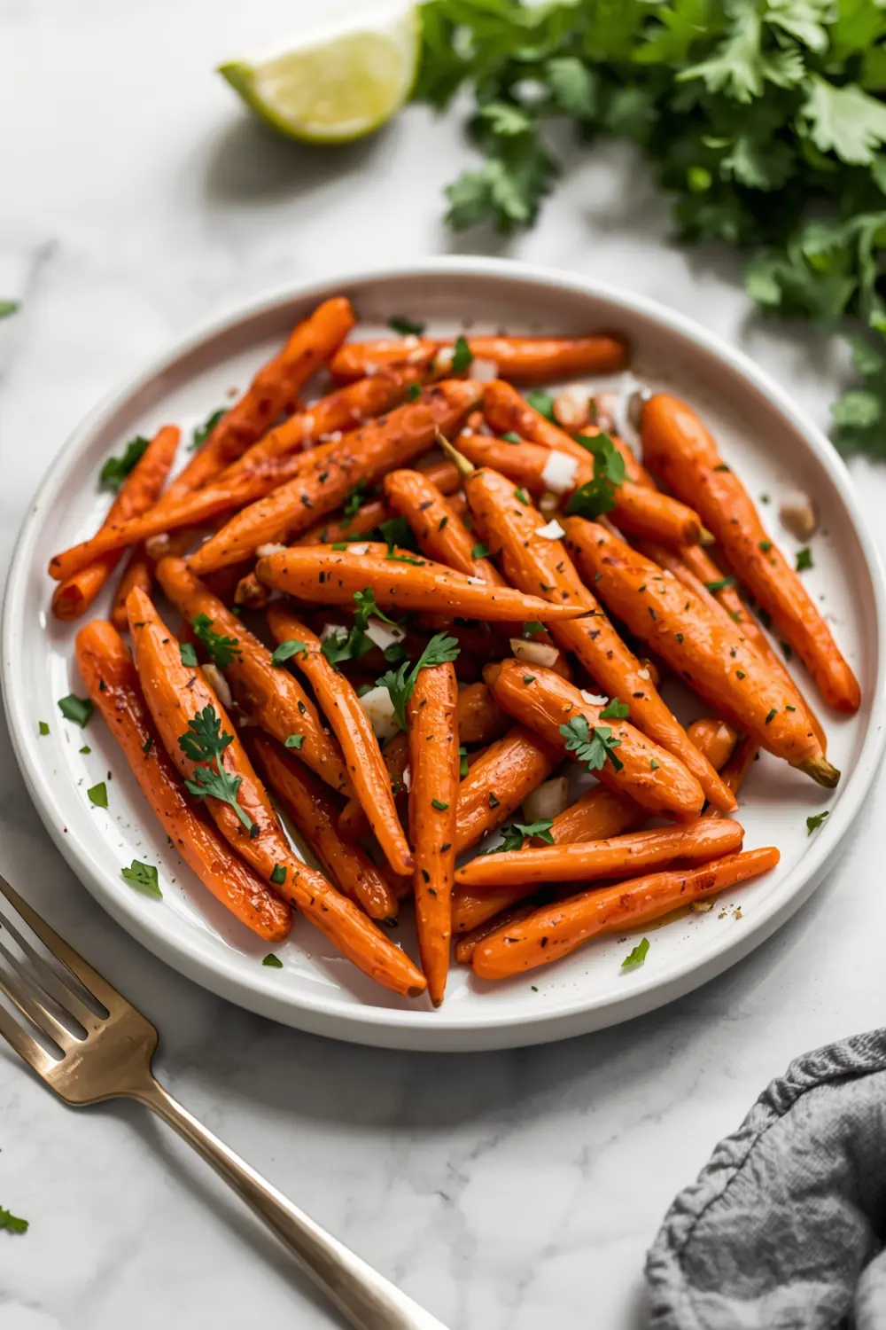honey glazed roasted carrots
