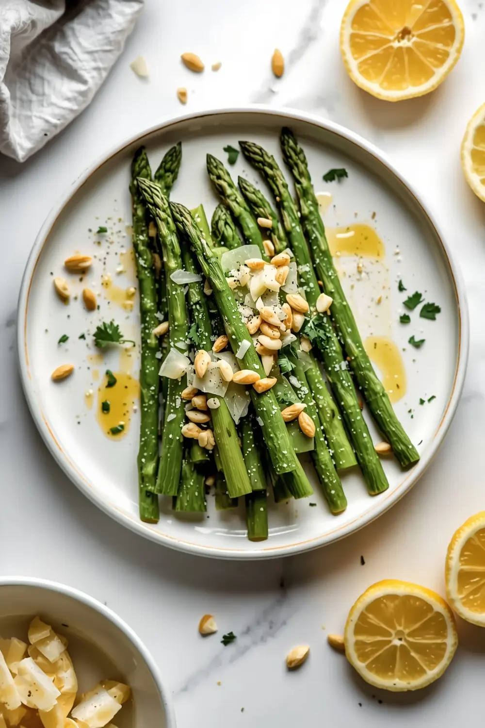 lemon grilled asparagus