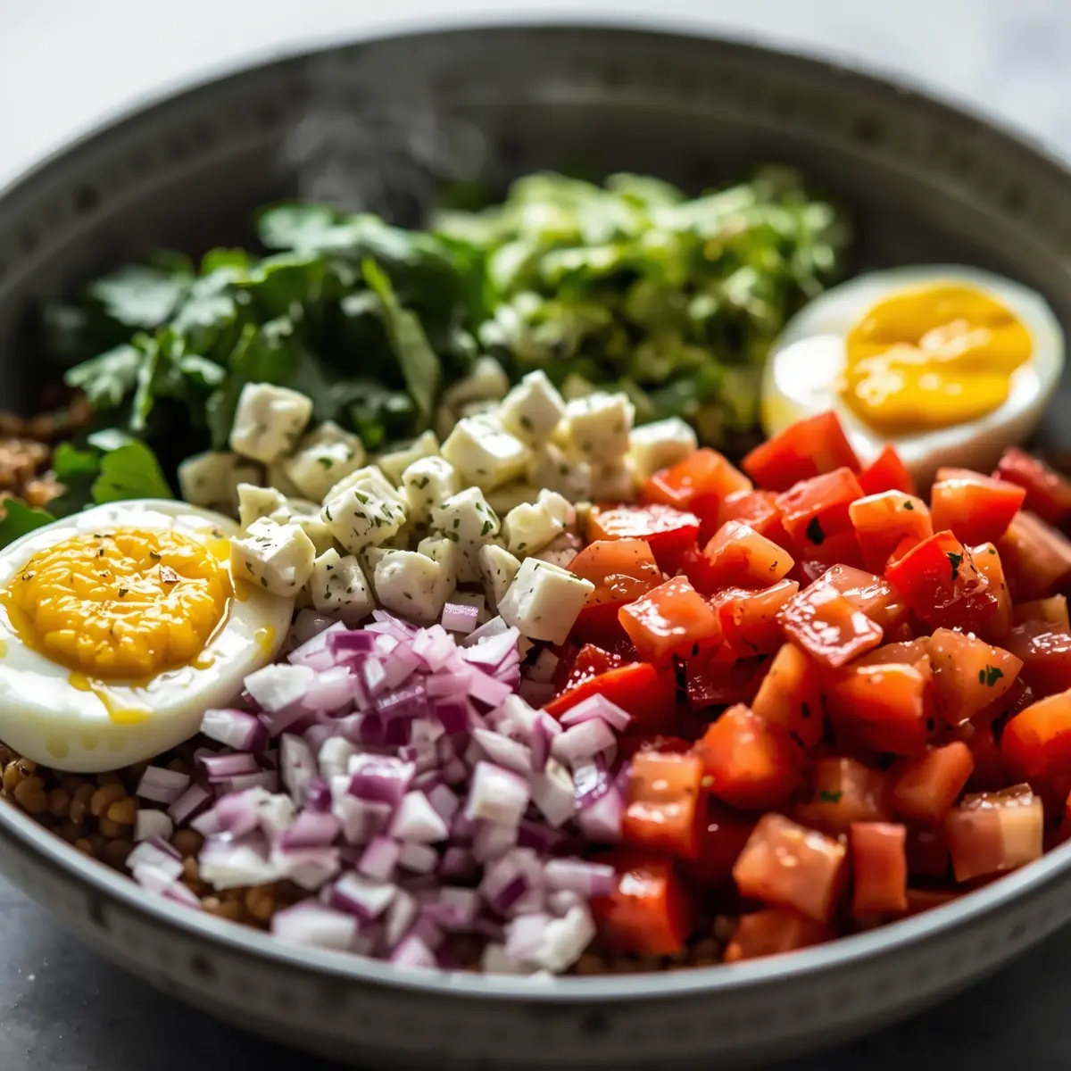 Cooking instructions for lentil salad summer