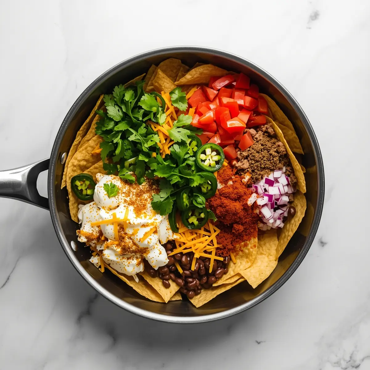 Cooking instructions for loaded nachos 4th july