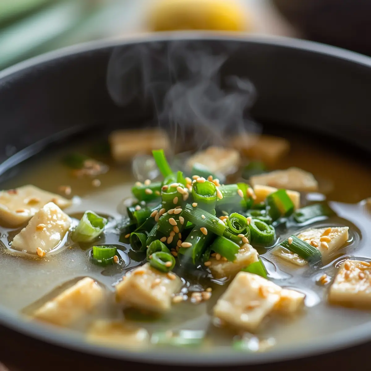 Cooking instructions for miso soup homemade