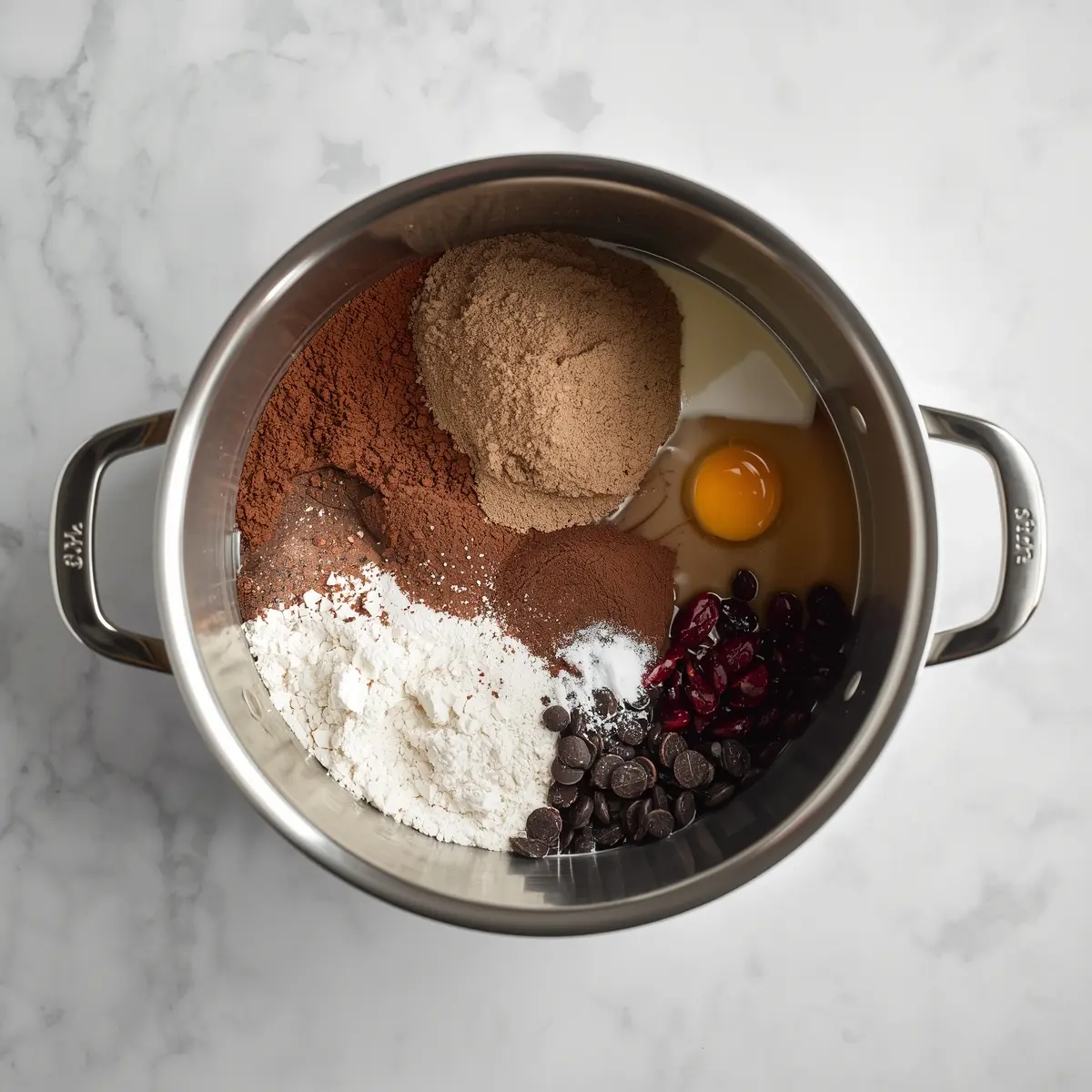 Cooking instructions for patriotic brownie bites