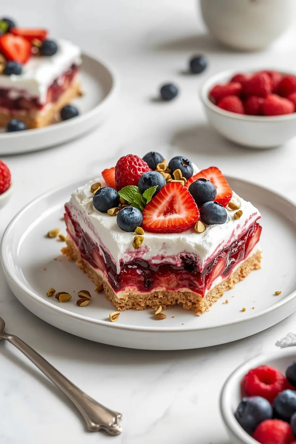 patriotic icebox cake