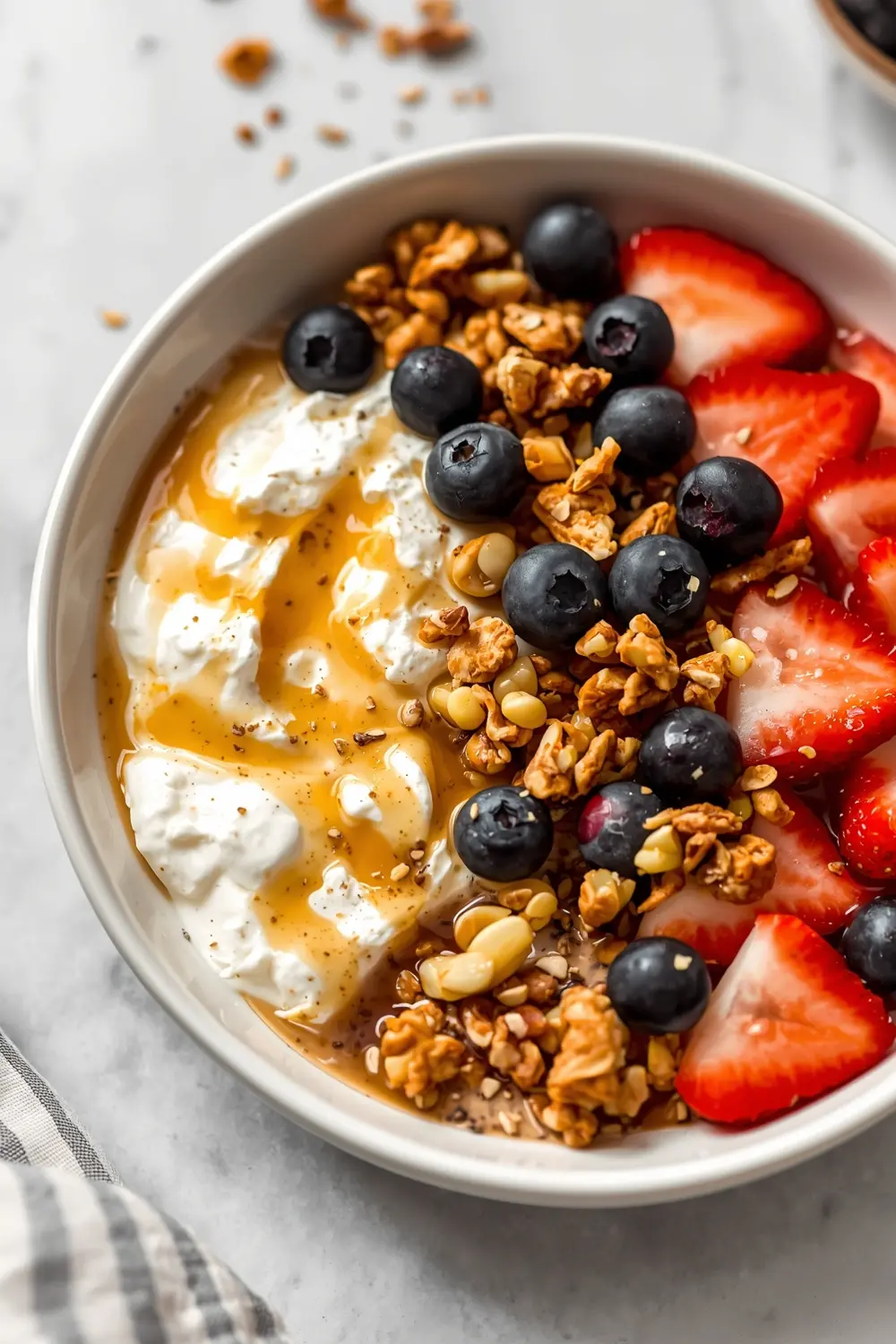 patriotic yogurt parfaits
