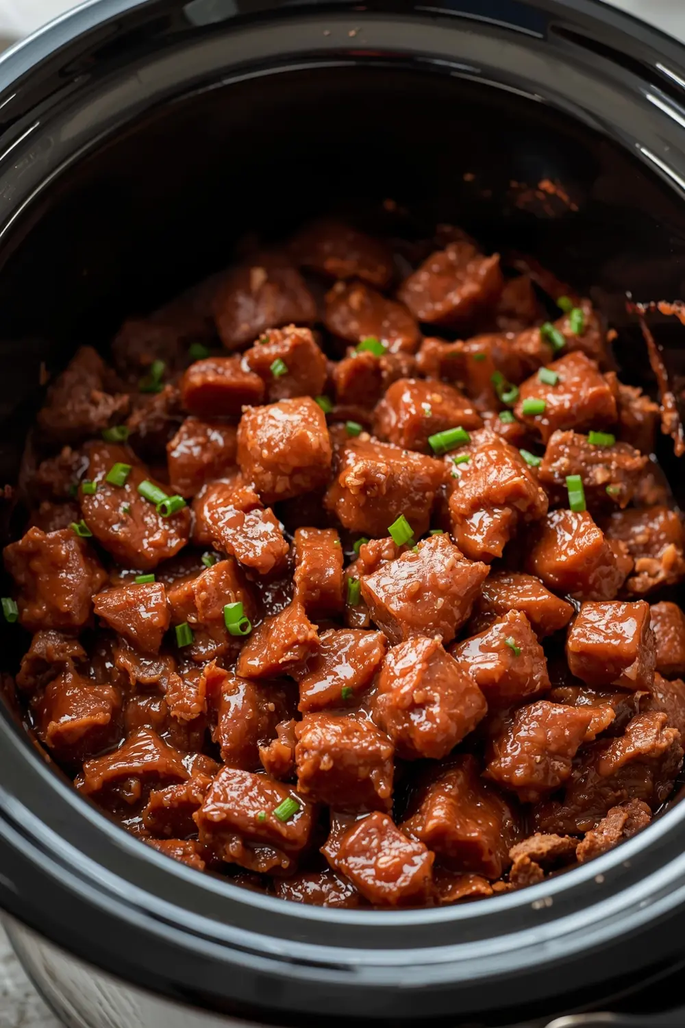 pulled beef BBQ slow cooker