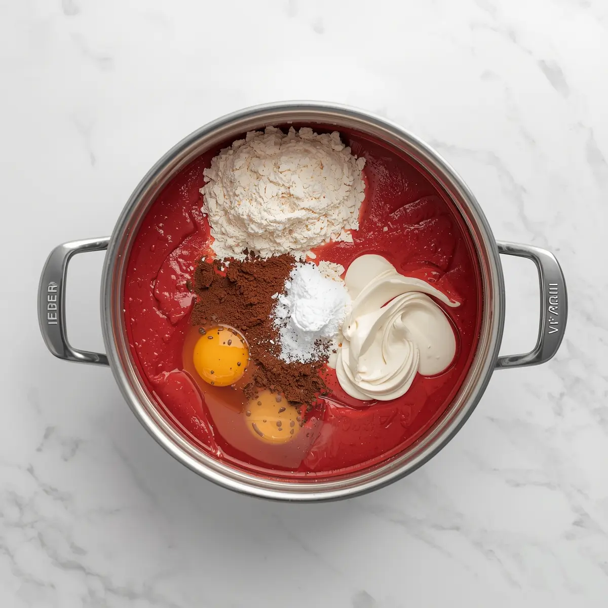 Cooking instructions for red velvet cupcakes patriotic