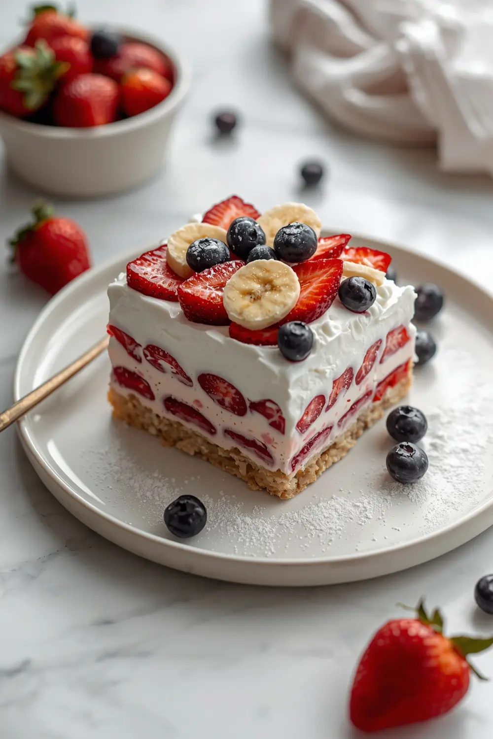 red white blue trifle