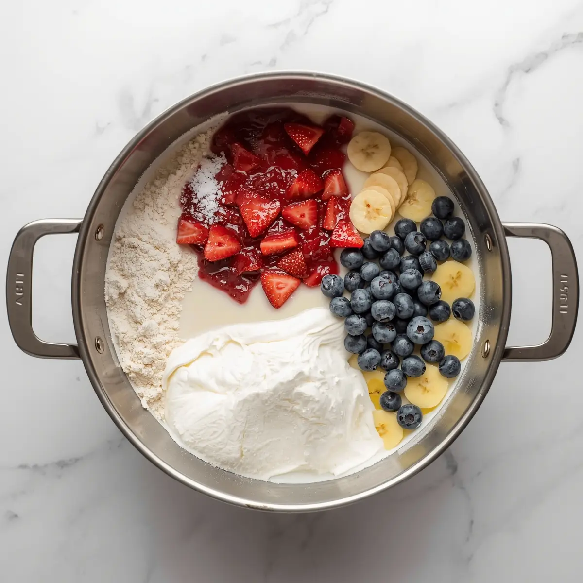 Cooking instructions for red white blue trifle