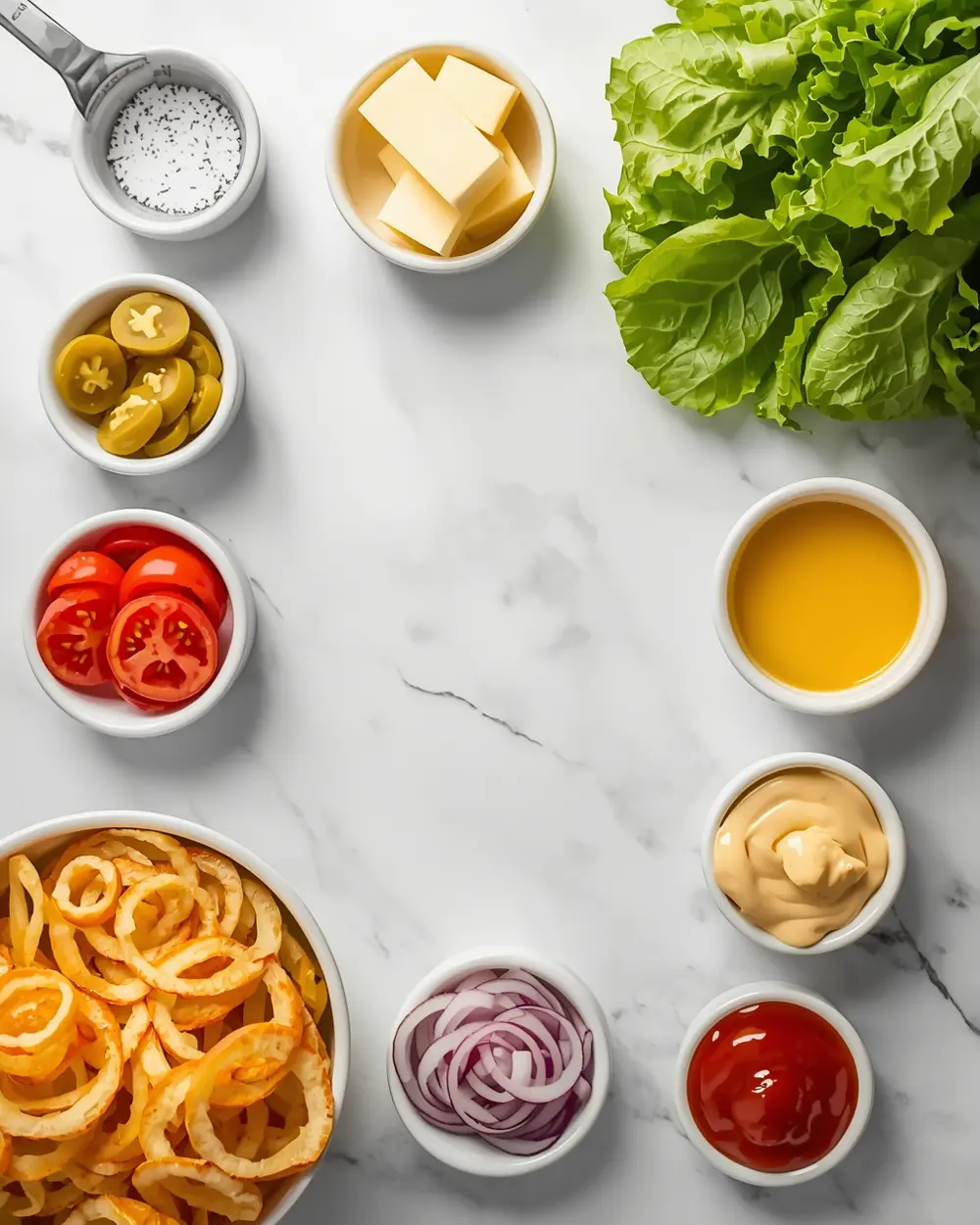 Ingredients for smash burger recipe easy