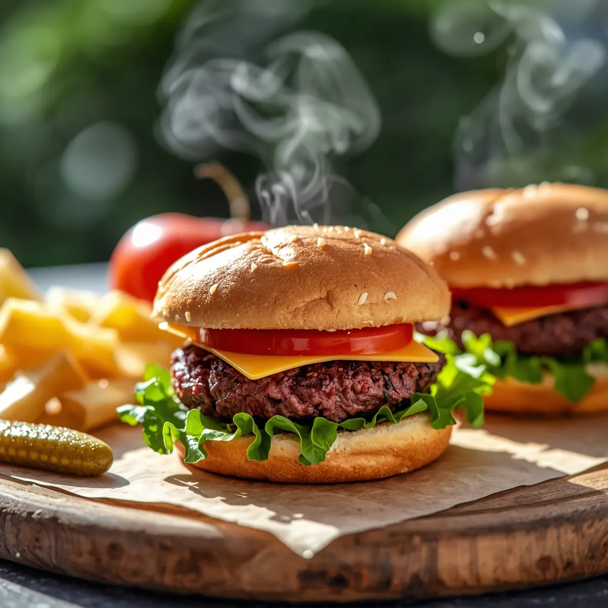 Cooking instructions for smash burger recipe