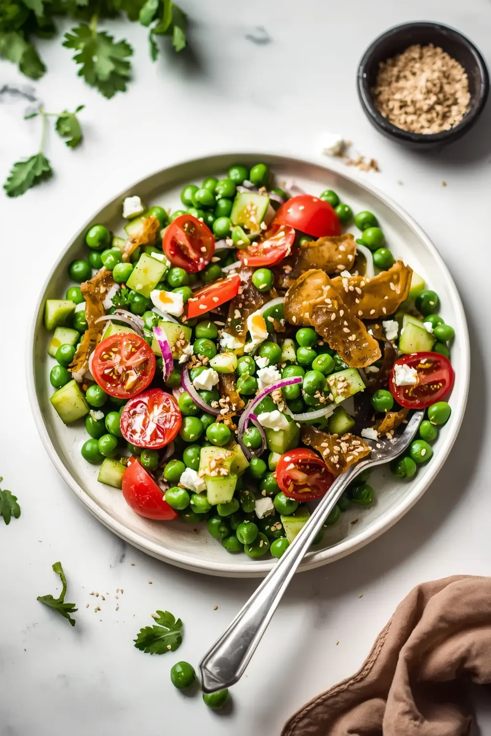 snap pea summer salad