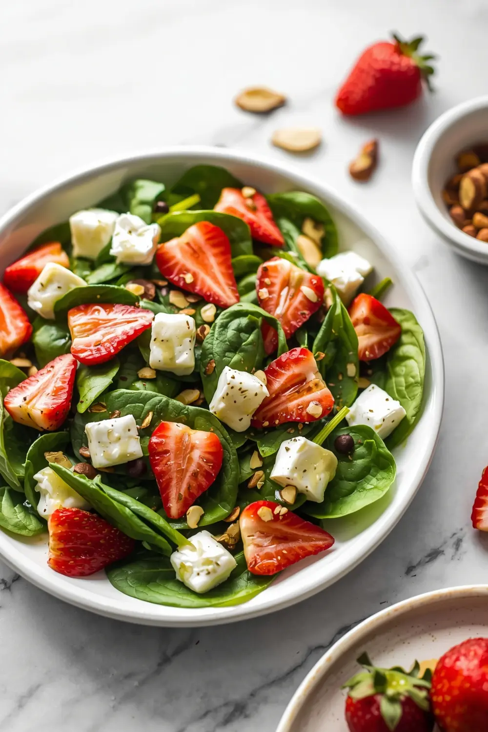 strawberry spinach salad poppy seed